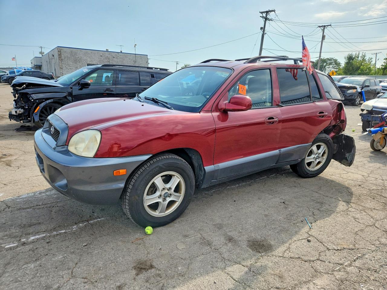 2004 HYUNDAI SANTA FE GLS | KM8SC13E84U700078 | UPCARS
