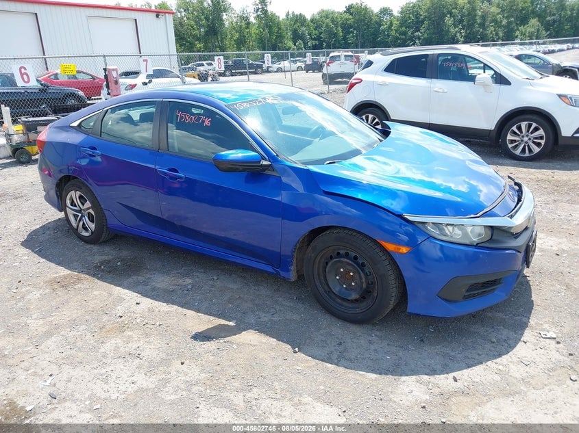 2016 HONDA CIVIC LX | 19XFC2F55GE227167 | UPCARS