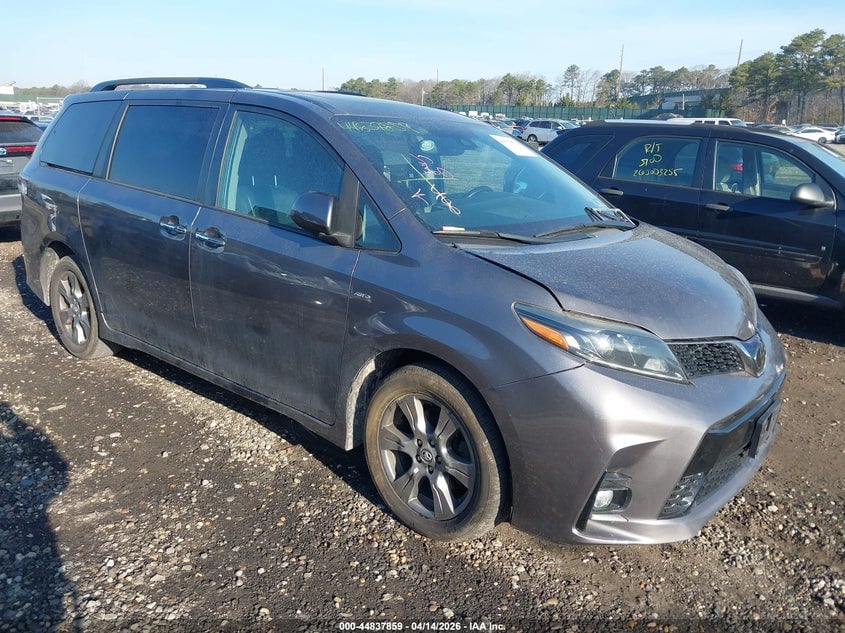 2019 TOYOTA SIENNA SE 7 PASSENGER | 5TDEZ3DCXKS214463 | UPCARS