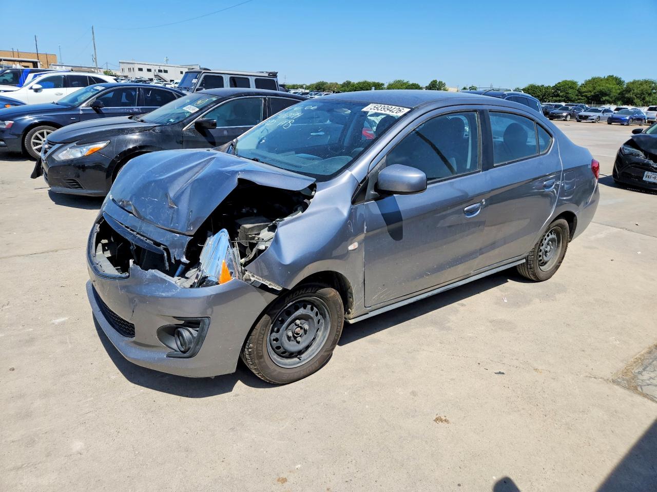 2020 MITSUBISHI MIRAGE G4 ES | ML32F3FJ1LHF12614 | UPCARS