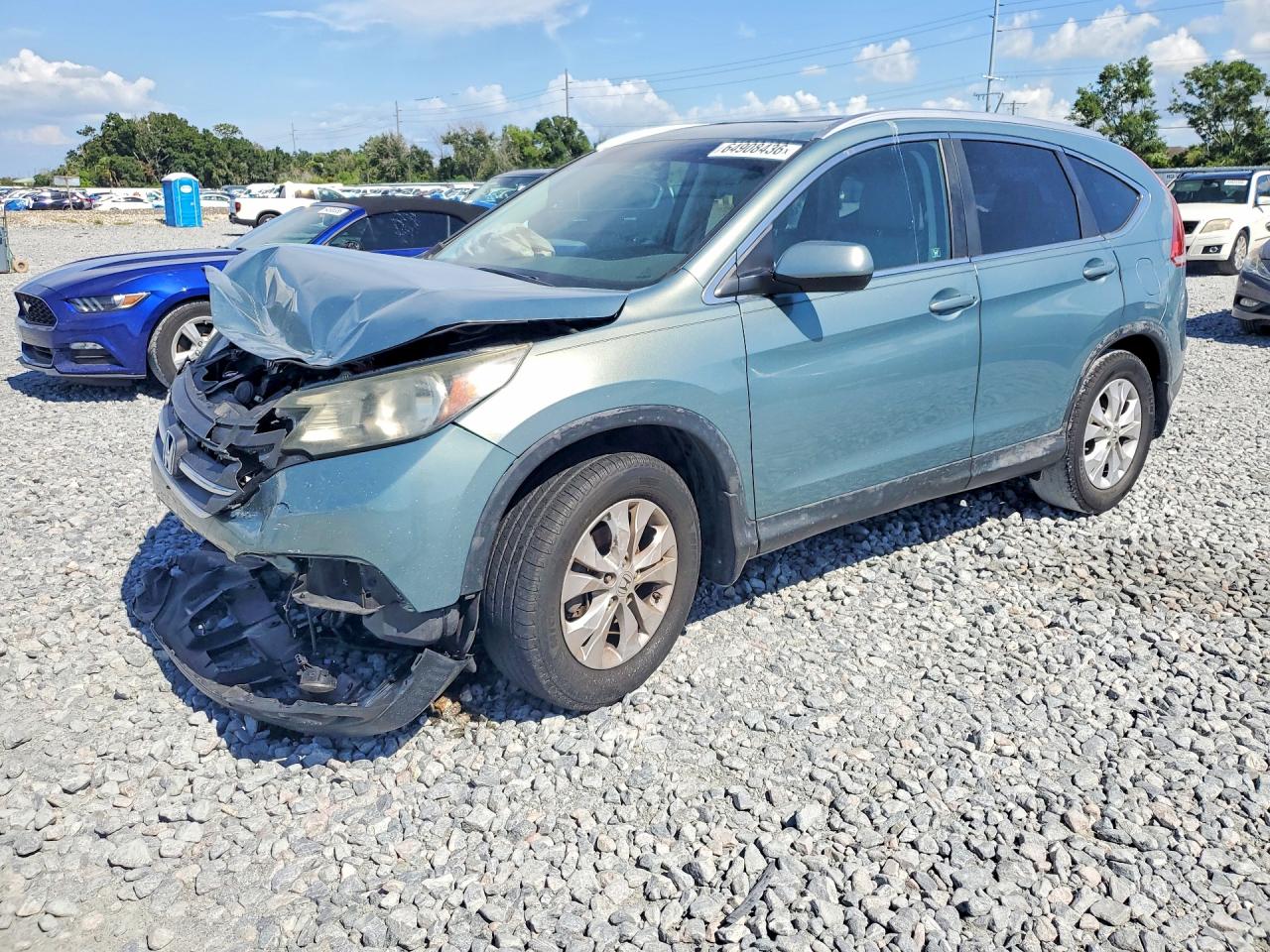 2012 HONDA CRV EXL | 2HKRM3H74CH505271 | UPCARS