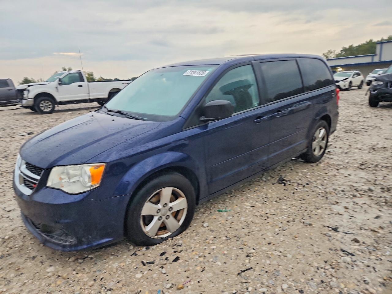 2013 DODGE CARAVAN SE | 2C4RDGBG7DR537197 | UPCARS