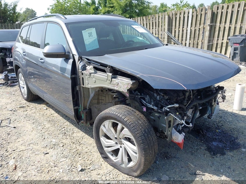 2022 VOLKSWAGEN ATLAS 3.6L V6 SE W/TECHNOLOGY | 1V2HR2CA0NC501788 | UPCARS