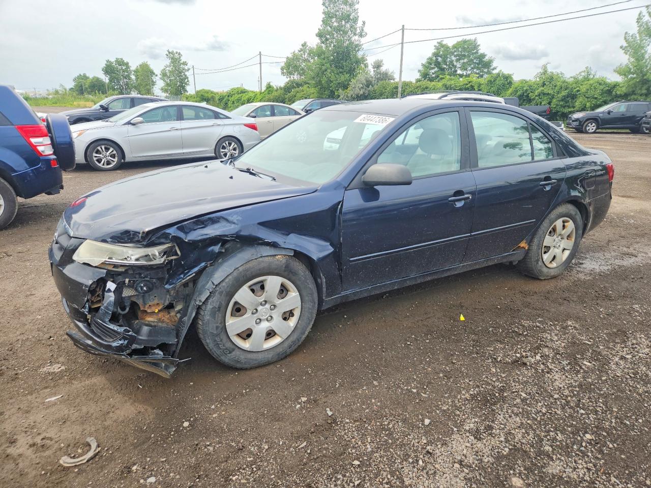 2008 HYUNDAI SONATA GLS | 5NPET46CX8H365659 | UPCARS
