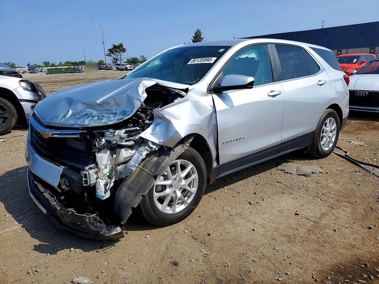 2022 CHEVROLET EQUINOX LT | 3GNAXKEV2NL271272 | UPCARS