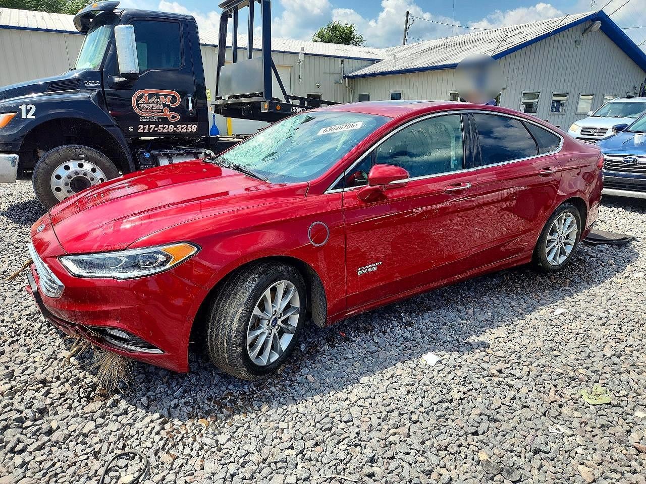 2017 FORD FUSION TITANIUM PHEV | 3FA6P0SUXHR152097 | UPCARS