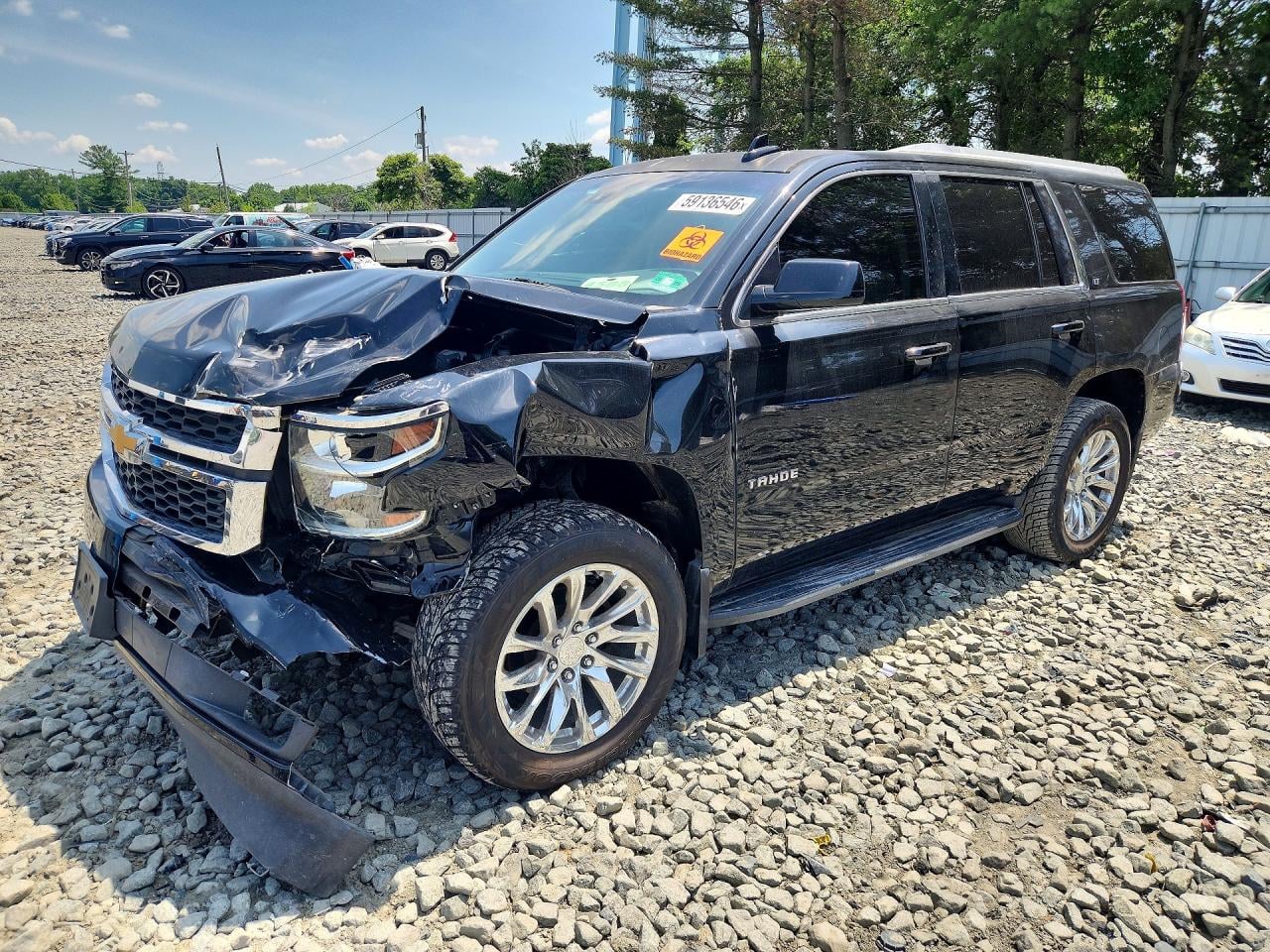 2015 CHEVROLET TAHOE K1500 LT | 1GNSKBKC0FR531474 | UPCARS