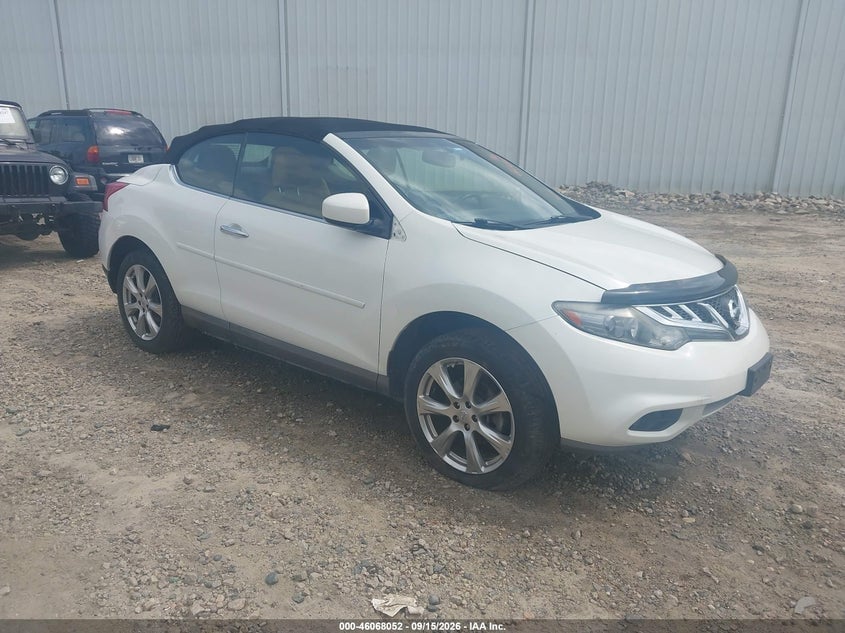 2014 NISSAN MURANO CROSSCABRIOLET | JN8AZ1FY3EW302744 | UPCARS
