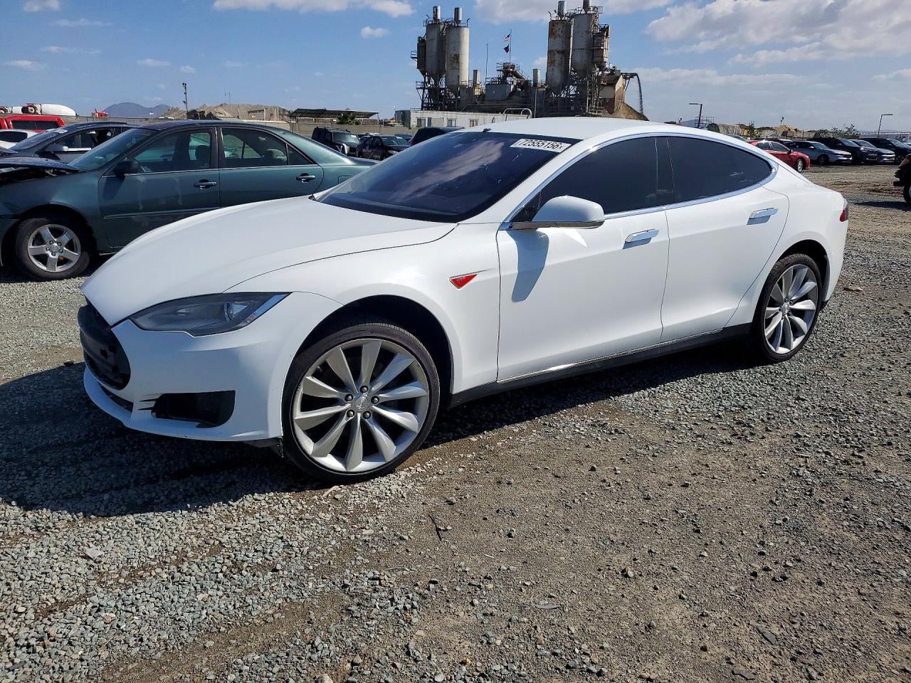 2013 TESLA MODEL S | 5YJSA1CG7DFP09374 | UPCARS