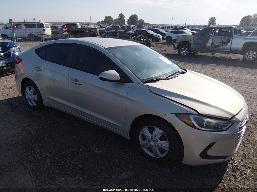 2017 HYUNDAI ELANTRA SE | KMHD74LF2HU072435 | UPCARS