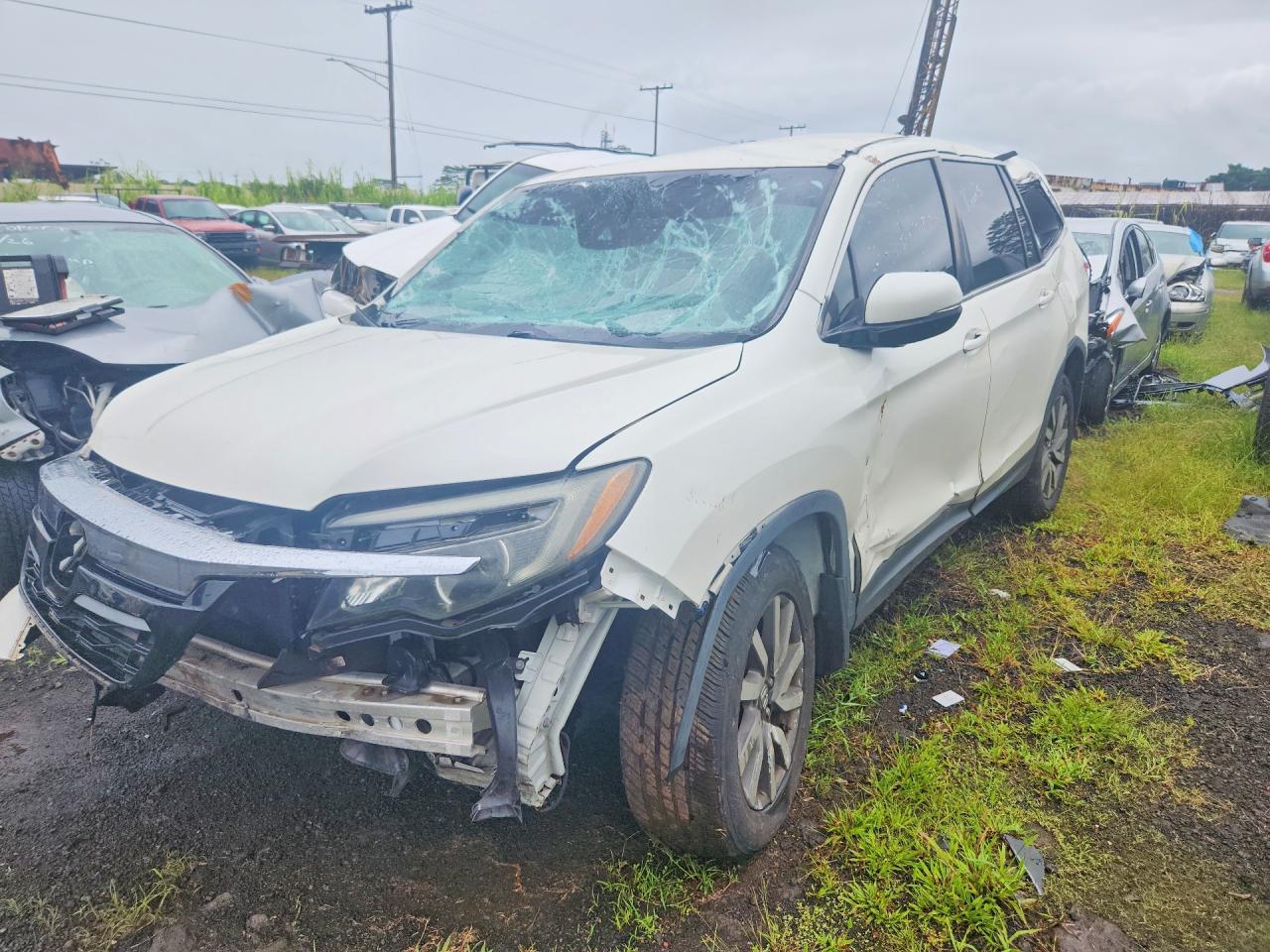 2019 HONDA PILOT EX | 5FNYF5H38KB034544 | UPCARS