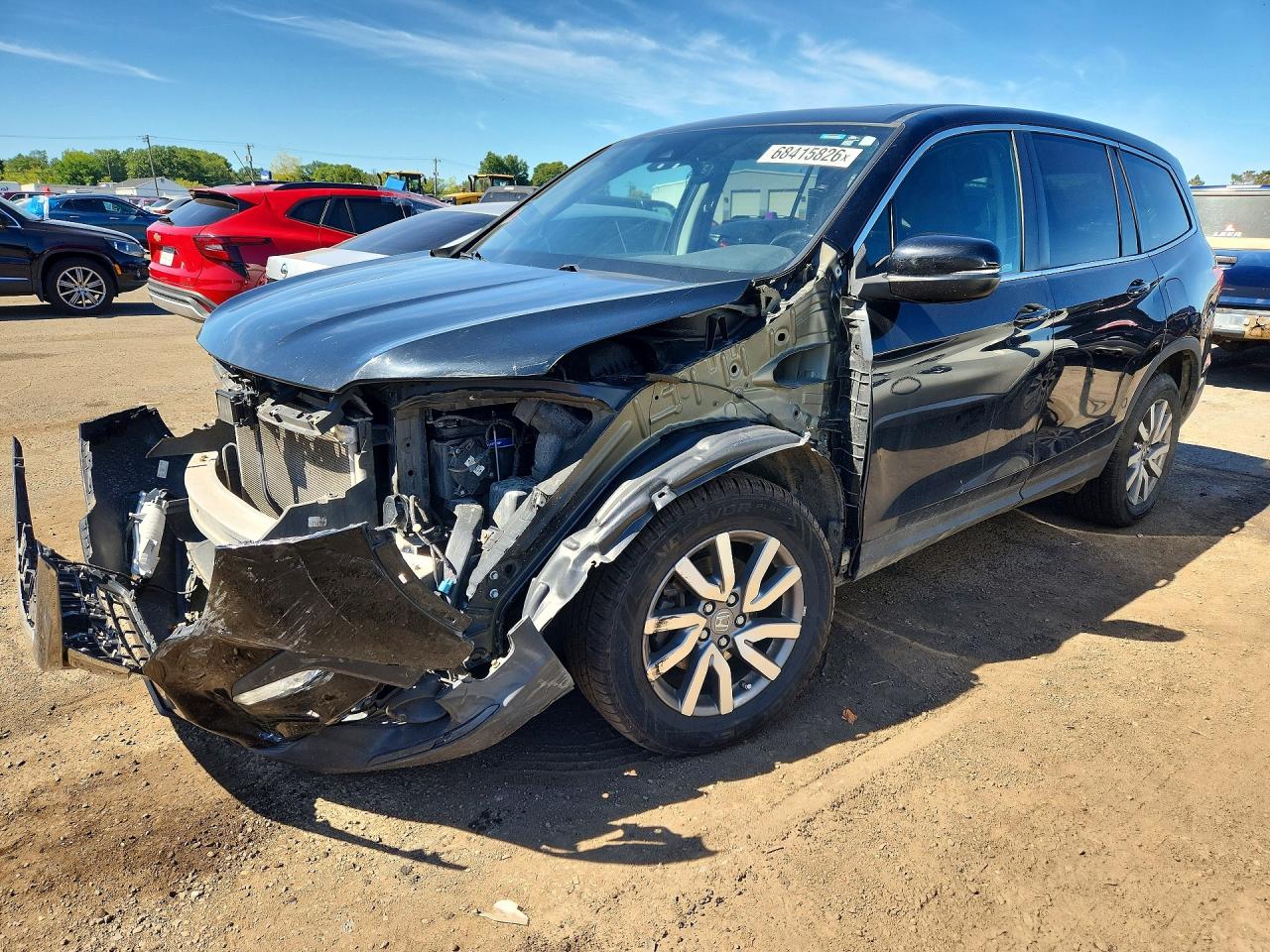 2019 HONDA PILOT EXL | 5FNYF6H41KB066055 | UPCARS