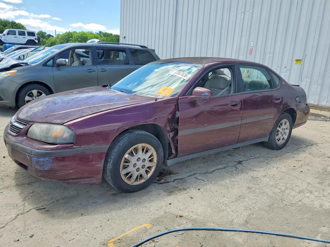 2004 CHEVROLET IMPALA | 2G1WF52E849439773 | UPCARS