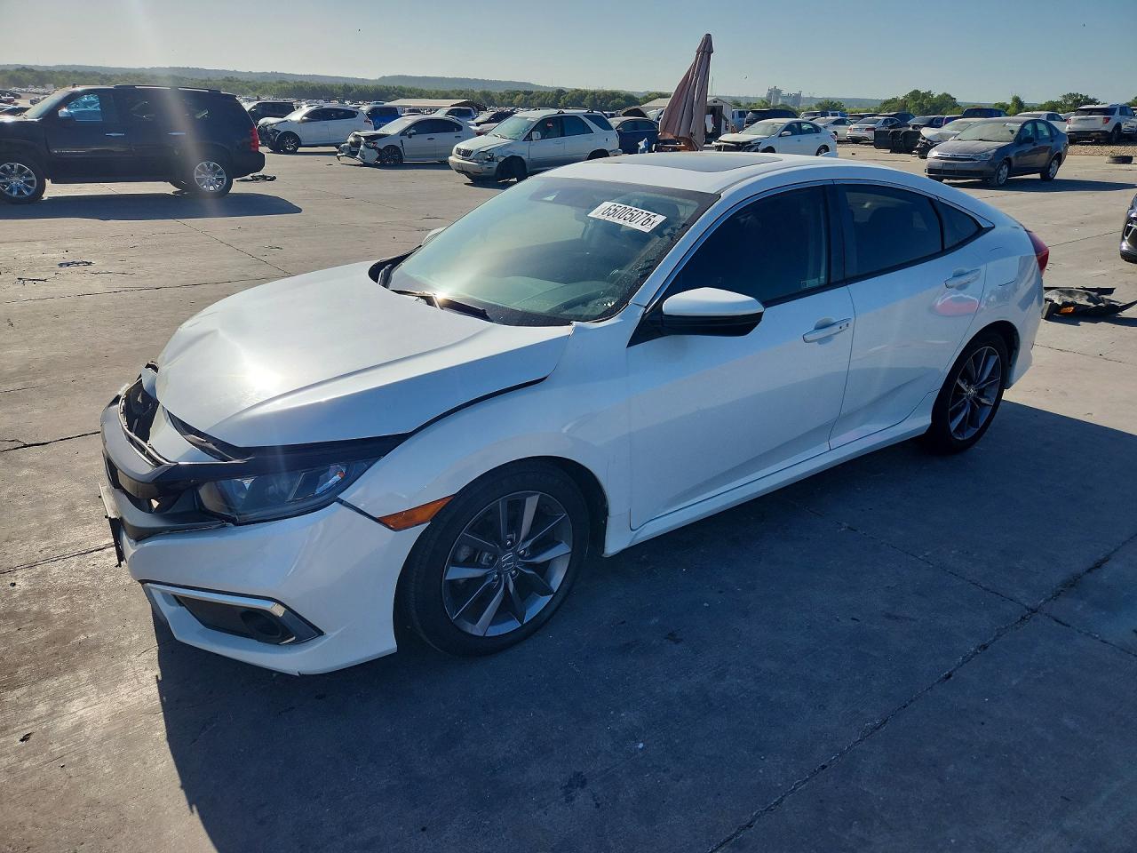 2019 HONDA CIVIC EX | JHMFC1F33KX010099 | UPCARS