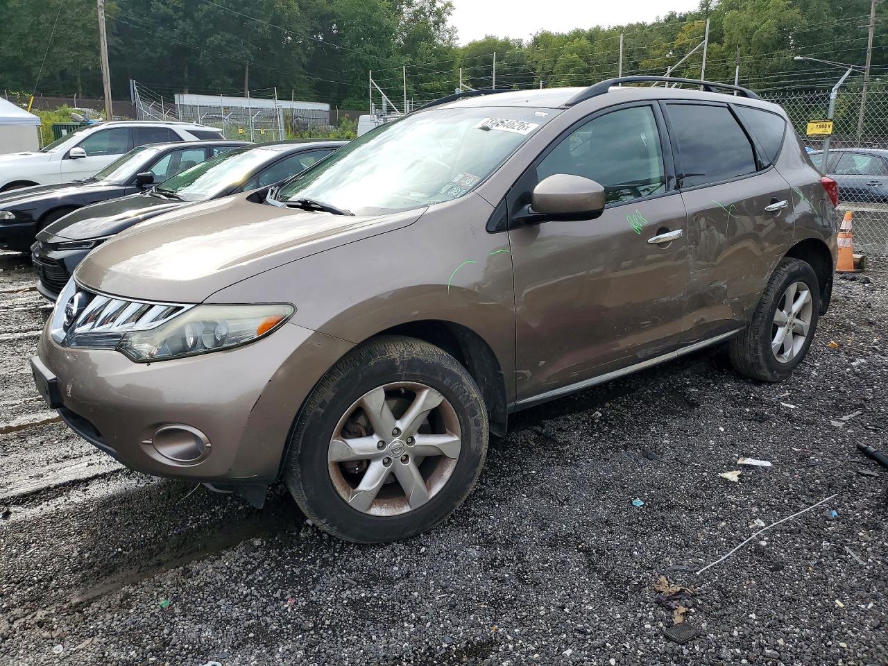 2009 NISSAN MURANO S | JN8AZ18W99W110312 | UPCARS