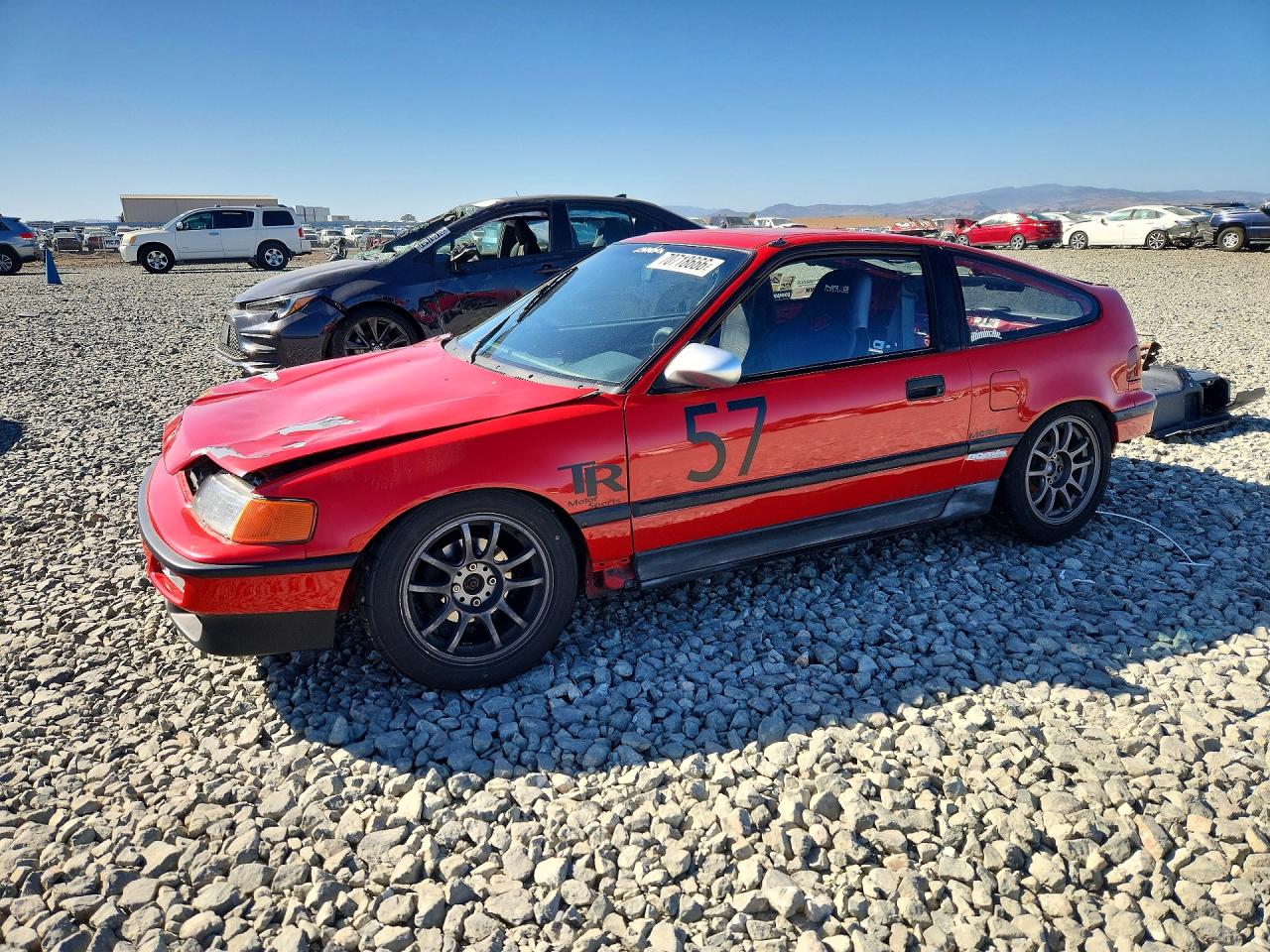 1989 HONDA CIVIC 1500 CRX SI | JHMED9364KS014441 | UPCARS