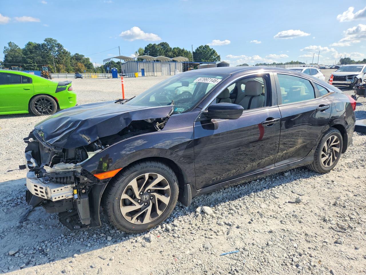 2018 HONDA CIVIC EX | 19XFC2F72JE010913 | UPCARS