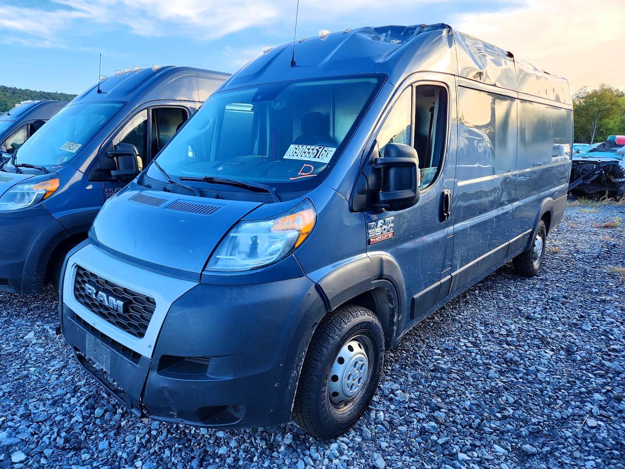 2021 RAM PROMASTER DELIVERY VAN | 3C6MRVJG4ME550483 | UPCARS