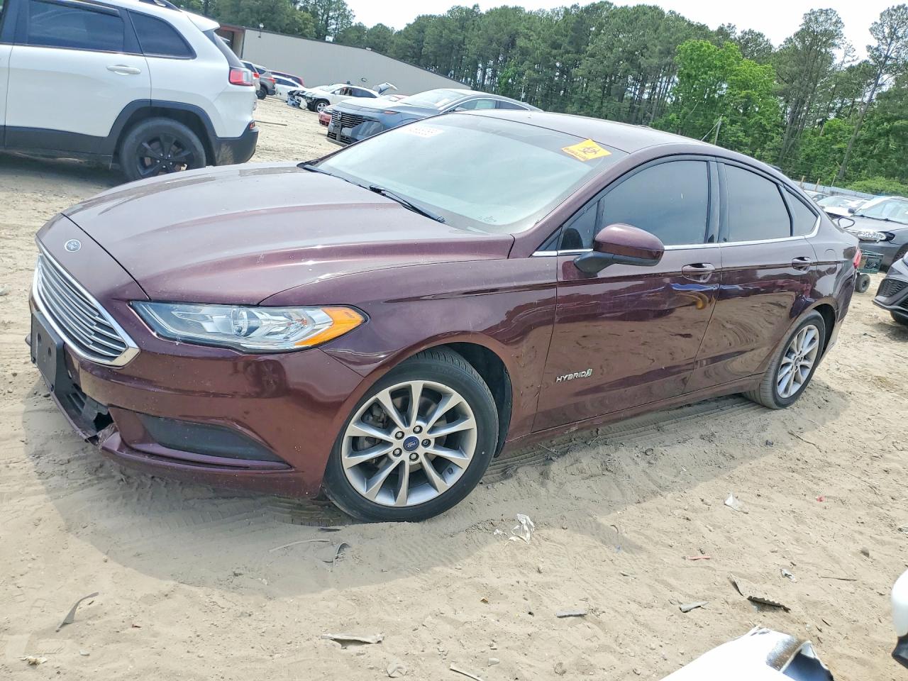 2017 FORD FUSION S HYBRID | 3FA6P0UU4HR138399 | UPCARS