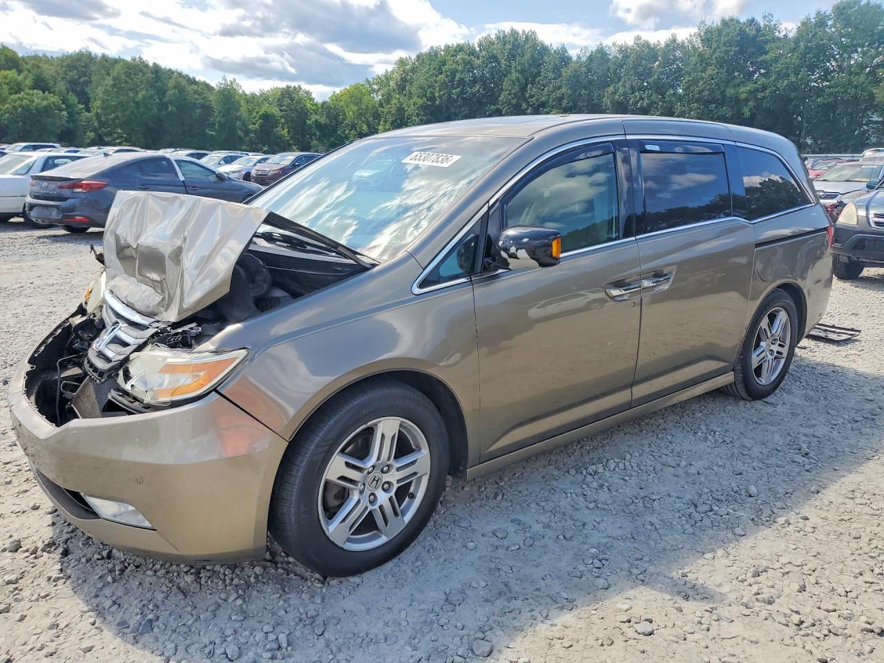 2012 HONDA ODYSSEY TOURING | 5FNRL5H92CB140815 | UPCARS