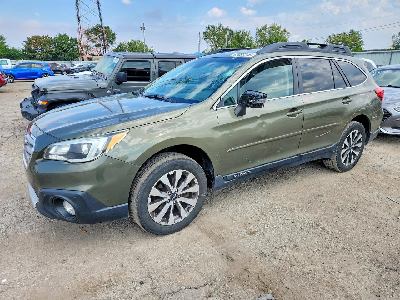 2017 SUBARU OUTBACK 2.5I LIMITED | 4S4BSANC5H3268740 | UPCARS