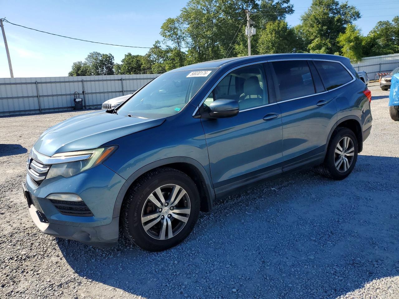2016 HONDA PILOT EXL | 5FNYF5H55GB023767 | UPCARS
