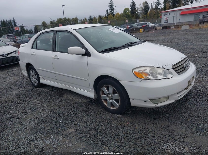 2004 TOYOTA COROLLA S | 1NXBR32E24Z274626 | UPCARS