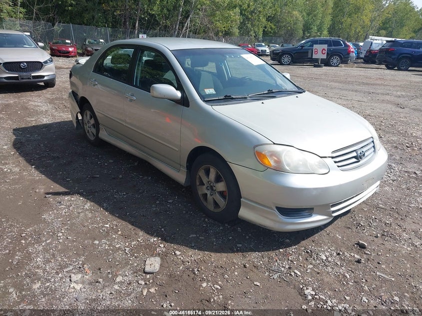 2003 TOYOTA COROLLA S | 1NXBR32E83Z157972 | UPCARS