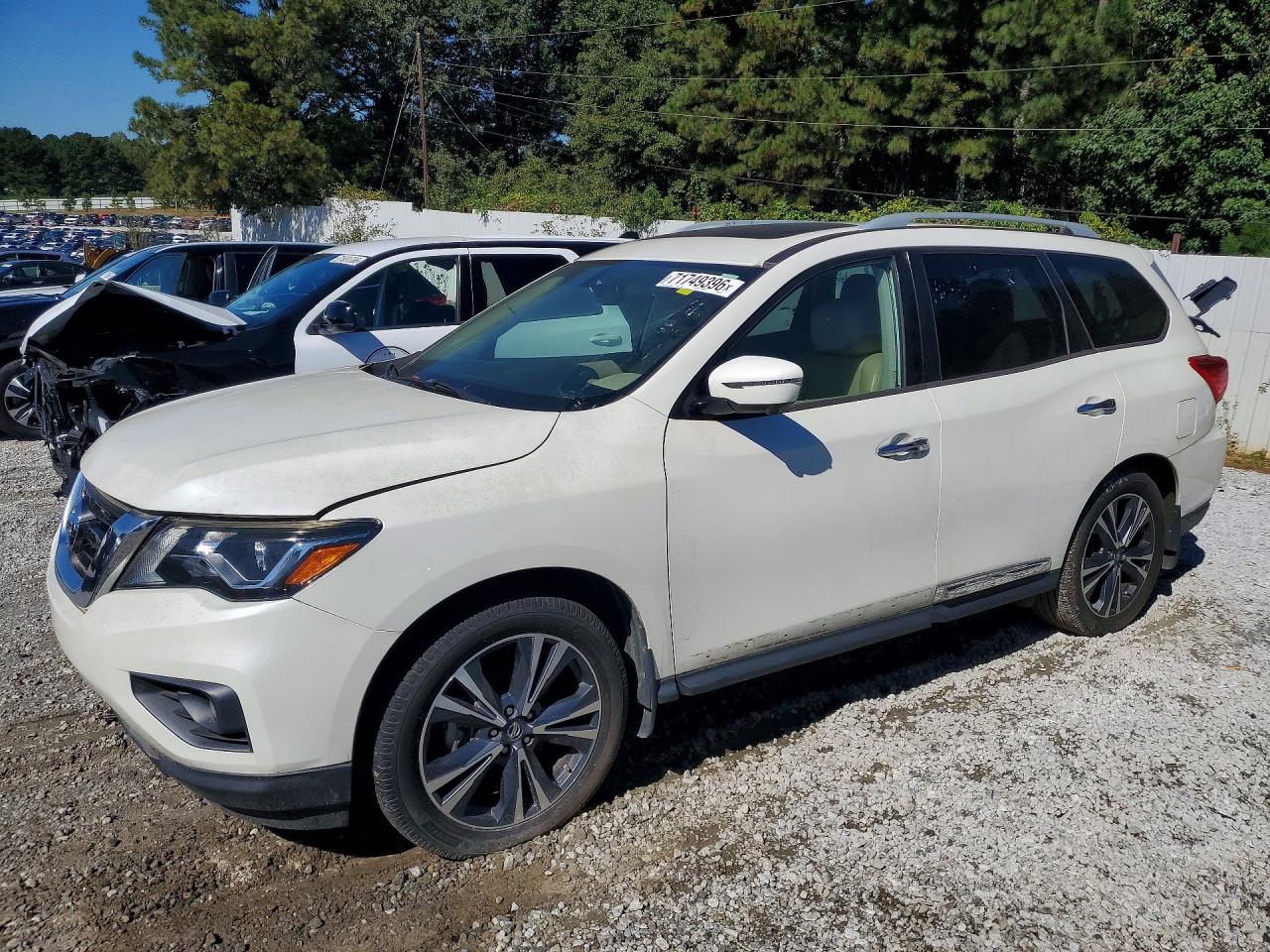 2018 NISSAN PATHFINDER PLATINUM | 5N1DR2MN9JC659571 | UPCARS