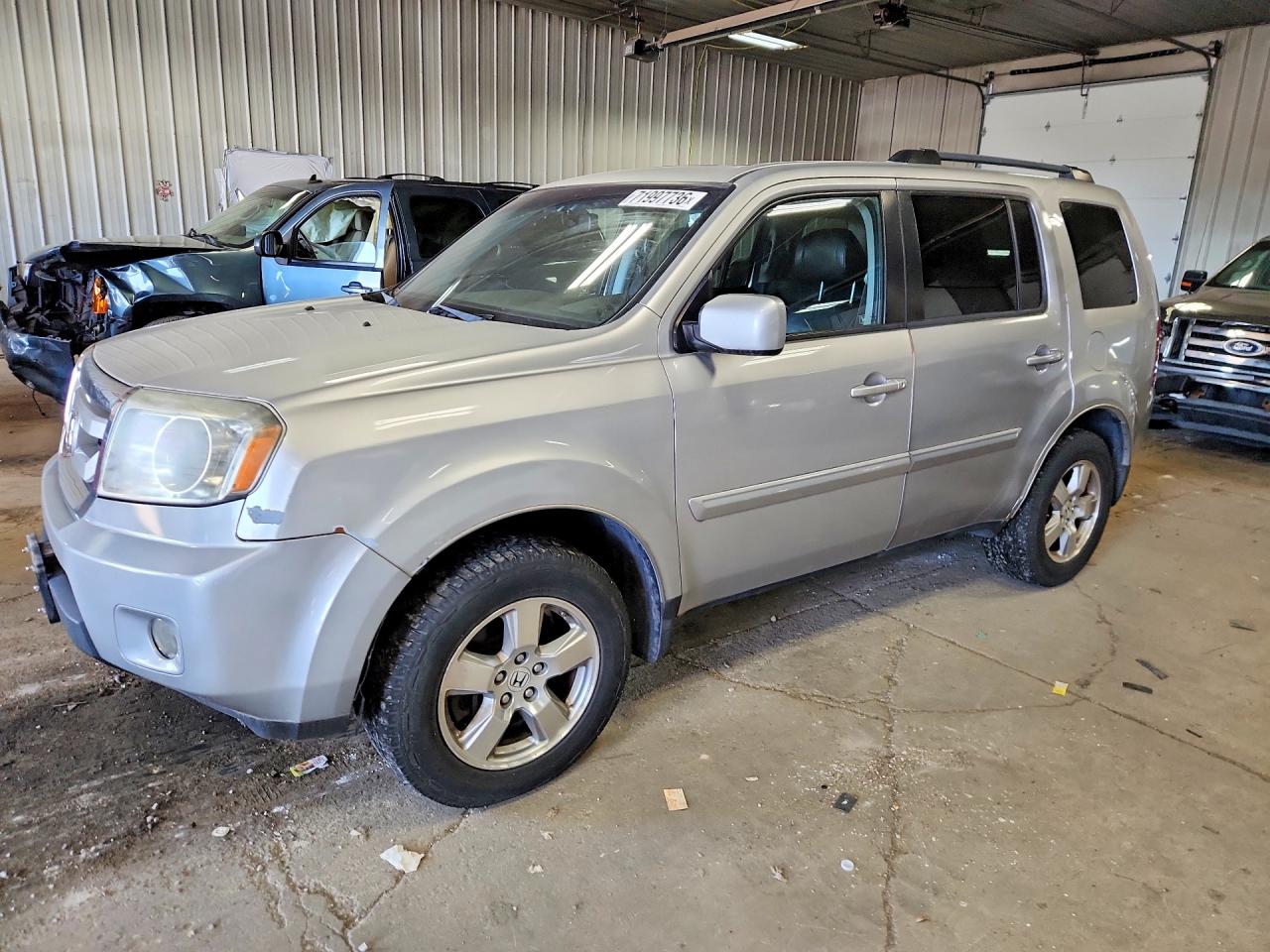 2011 HONDA PILOT EXL | 5FNYF4H54BB048789 | UPCARS
