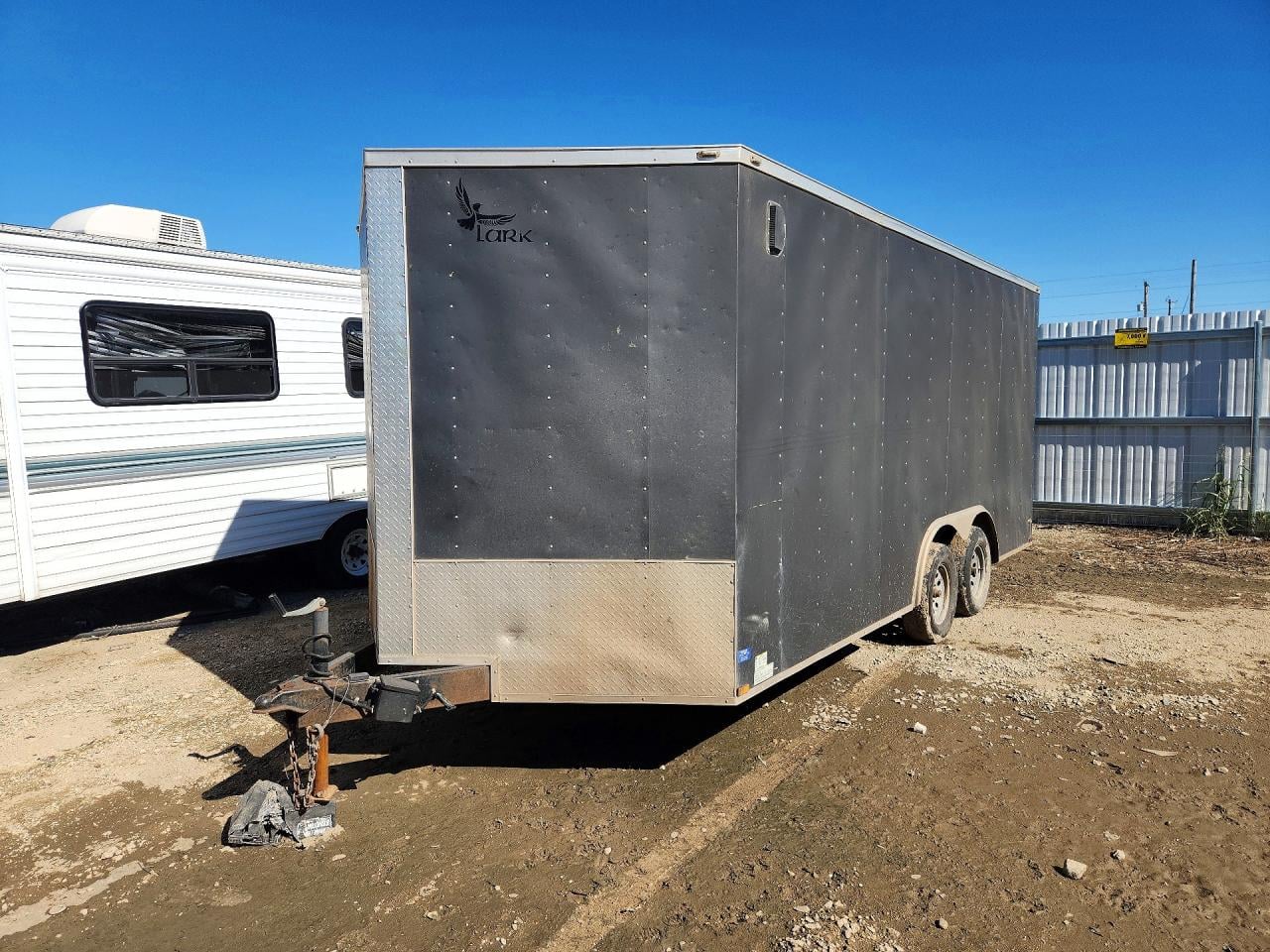2017 LARK UNITED ENCLOSED VT8.5X18TA  CARGO TRAILER | 571BE1827HM018605 | UPCARS