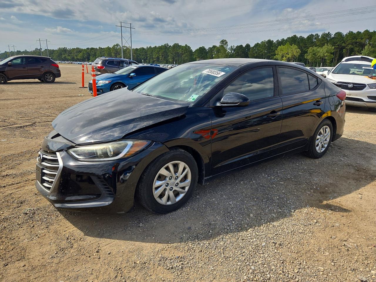 2017 HYUNDAI ELANTRA SE | KMHD74LF7HU160266 | UPCARS
