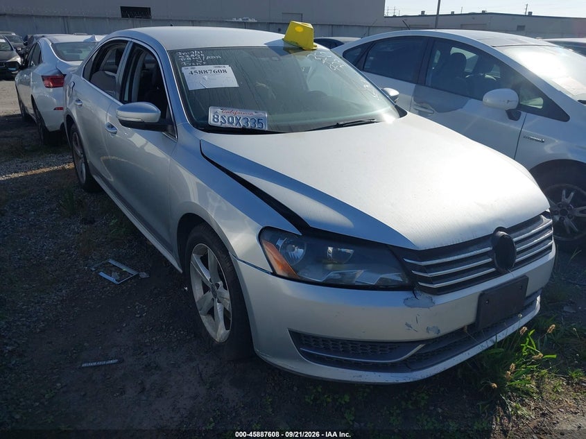 2014 VOLKSWAGEN PASSAT 2.5L SE | 1VWBP7A35EC007423 | UPCARS