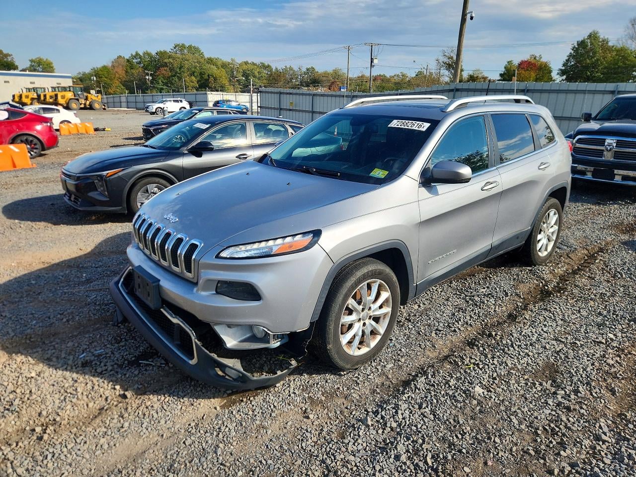 2017 JEEP CHEROKEE LIMITED | 1C4PJMDS8HW565104 | UPCARS