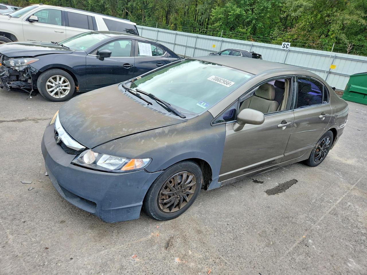 2010 HONDA CIVIC LX | 2HGFA1F58AH546057 | UPCARS