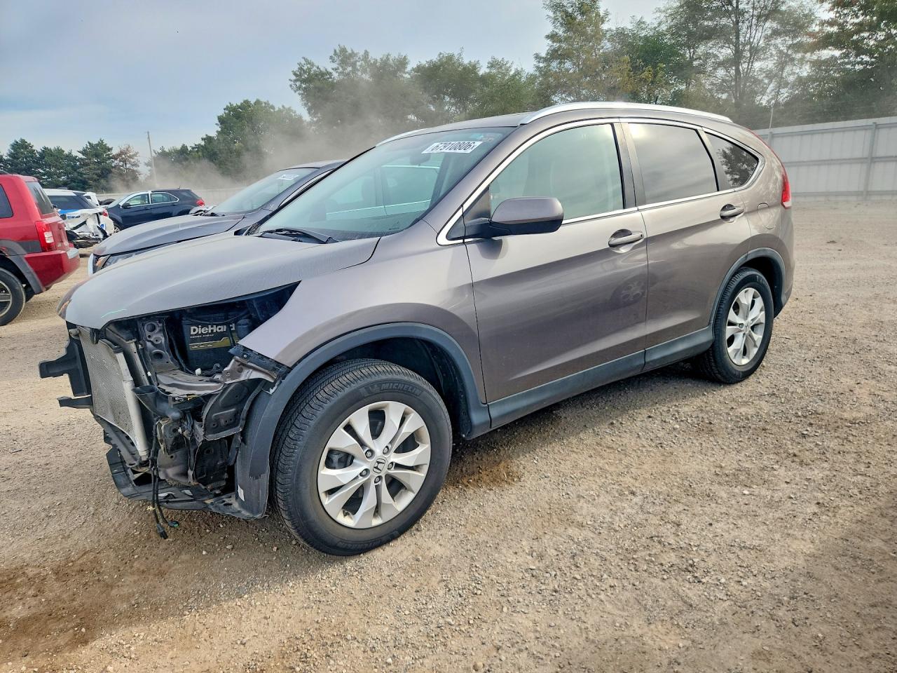 2013 HONDA CRV EXL | 5J6RM4H75DL087977 | UPCARS