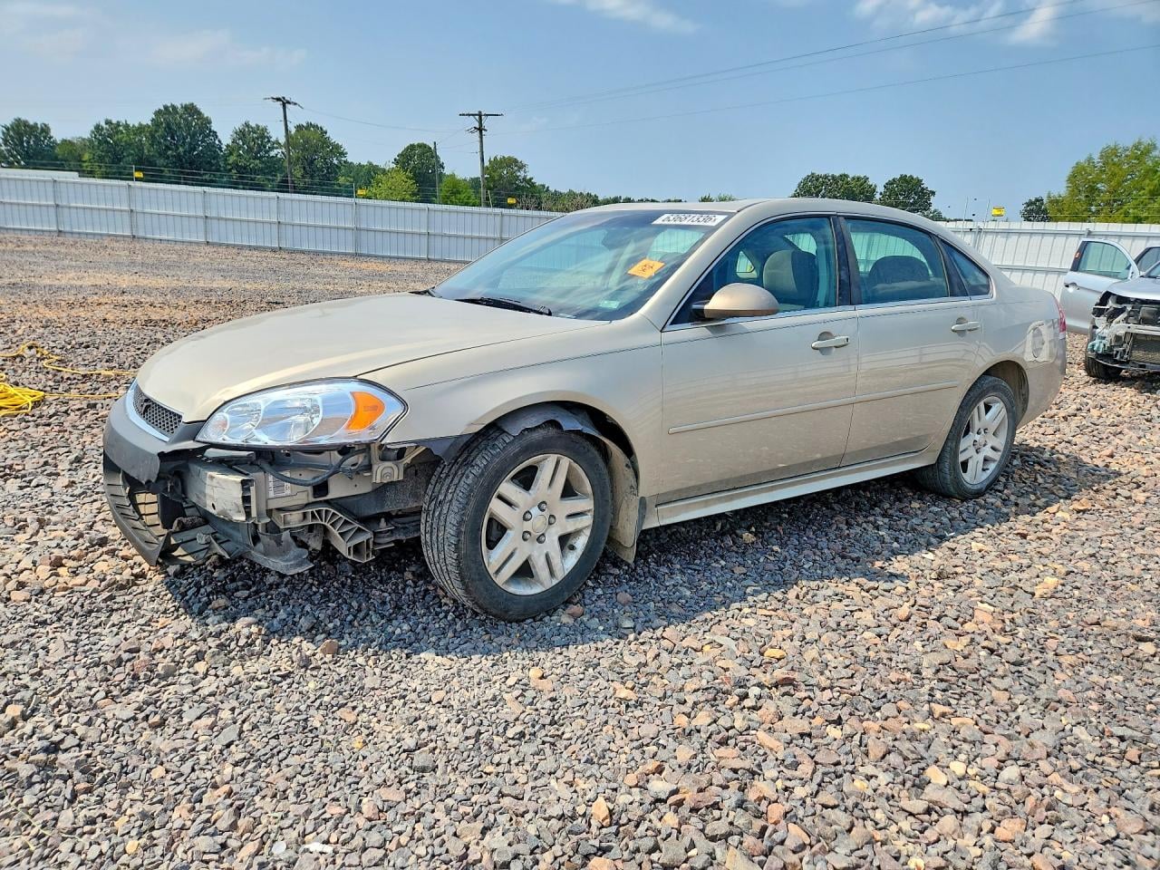 2012 CHEVROLET IMPALA LT | 2G1WG5E34C1315116 | UPCARS