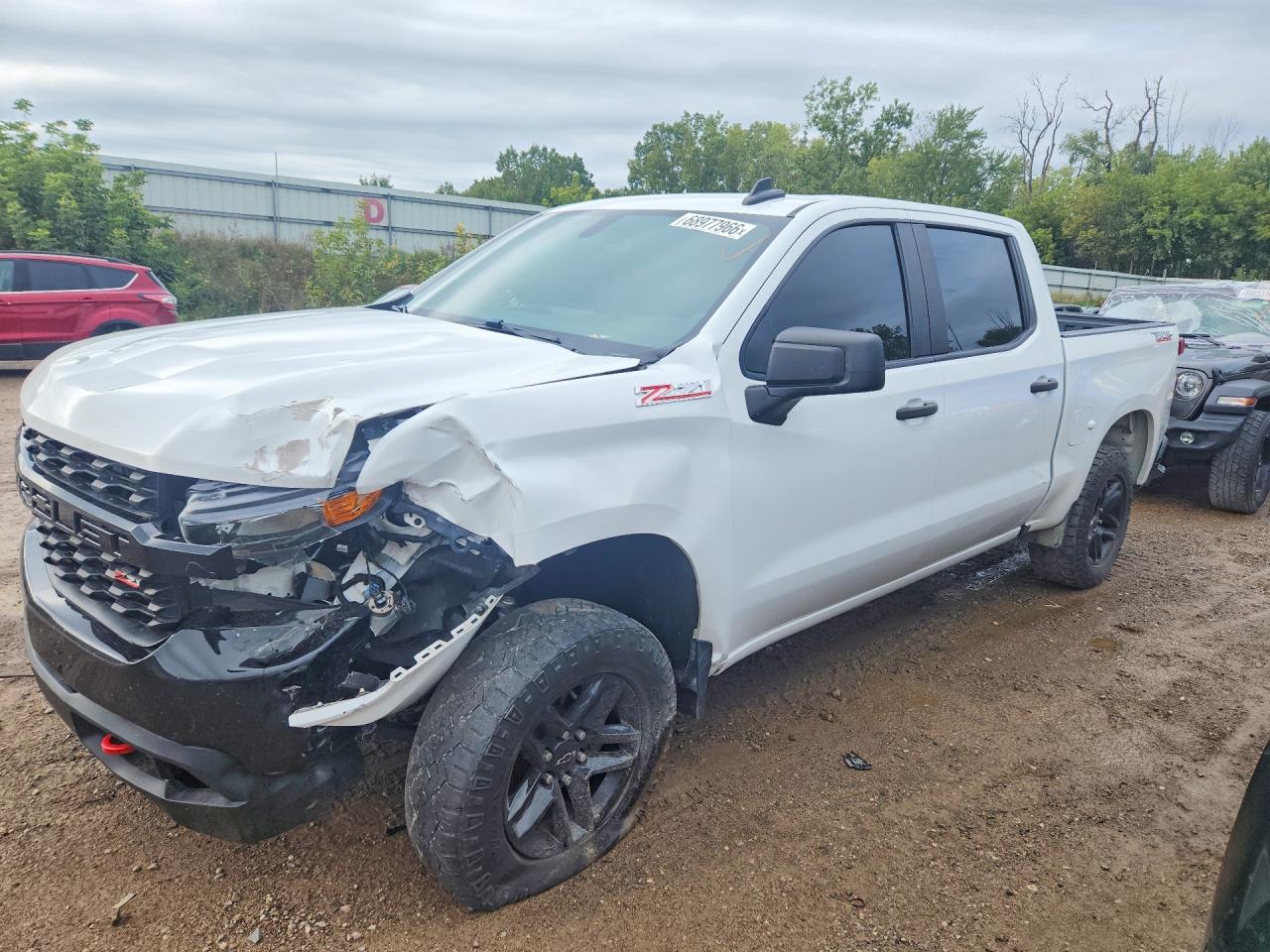 2021 CHEVROLET SILVERADO K1500 TRAIL BOSS CUSTOM | 1GCPYCEFXMZ272546 | UPCARS