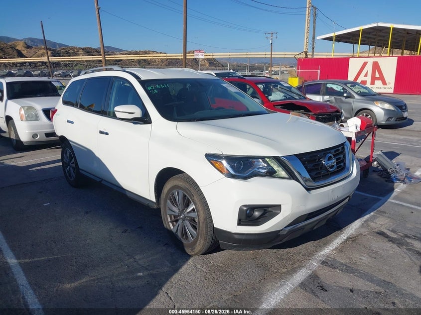 2017 NISSAN PATHFINDER SV | 5N1DR2MN3HC696075 | UPCARS