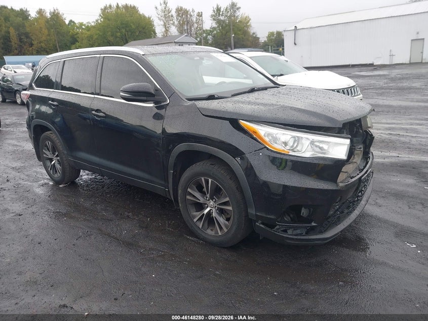 2016 TOYOTA HIGHLANDER XLE V6 | 5TDJKRFH4GS230969 | UPCARS