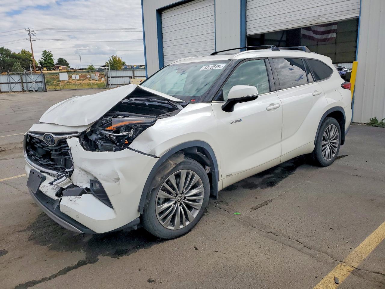 2021 TOYOTA HIGHLANDER HYBRID PLATINUM | 5TDEBRCH3MS055938 | UPCARS