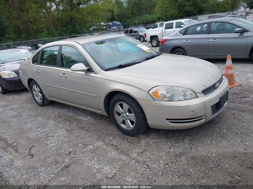 2008 CHEVROLET IMPALA LT | 2G1WT58K181326788 | UPCARS