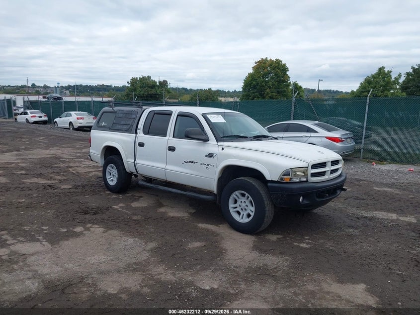 2001 DODGE DAKOTA SLT/SPORT | 1B7GG2AX71S112415 | UPCARS