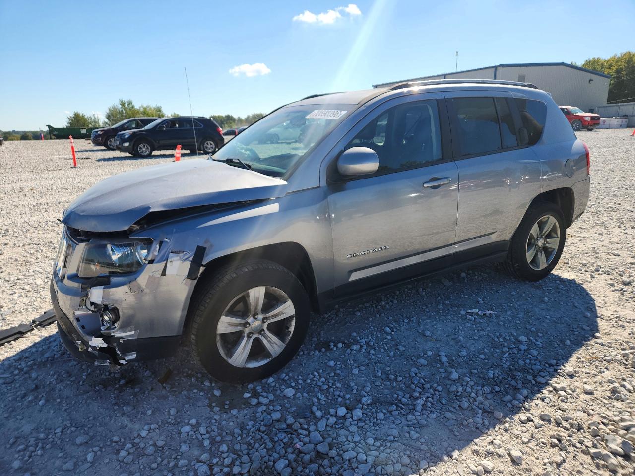 2017 JEEP COMPASS LATITUDE | 1C4NJDEB5HD165440 | UPCARS