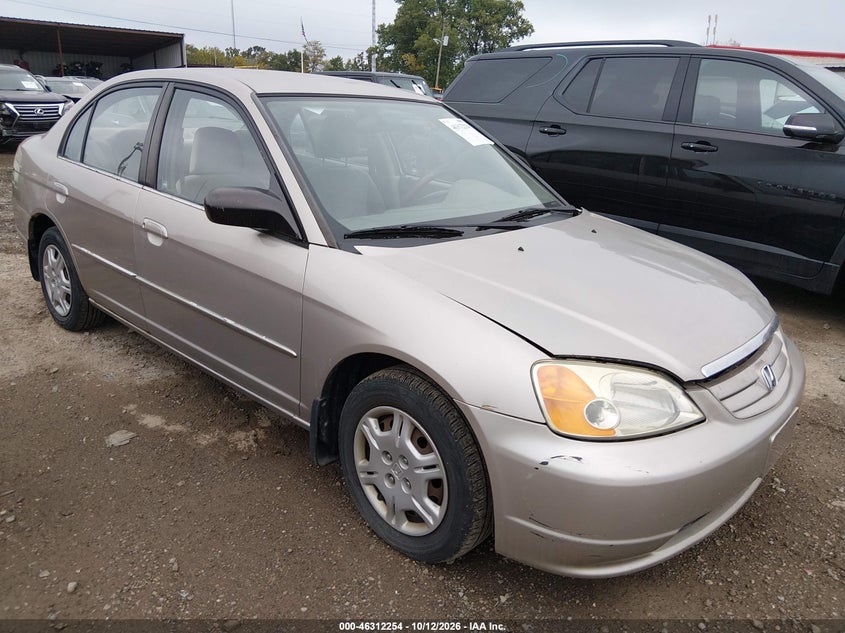 2002 HONDA CIVIC LX | 1HGES166X2L019269 | UPCARS