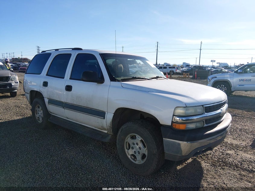2004 CHEVROLET TAHOE LS | 1GNEK13ZX4R100308 | UPCARS