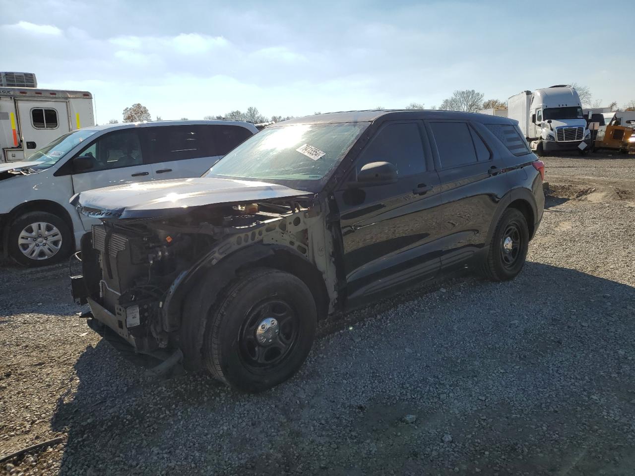 2022 FORD EXPLORER POLICE INTERCEPTOR | 1FM5K8AC8NGA01186 | UPCARS