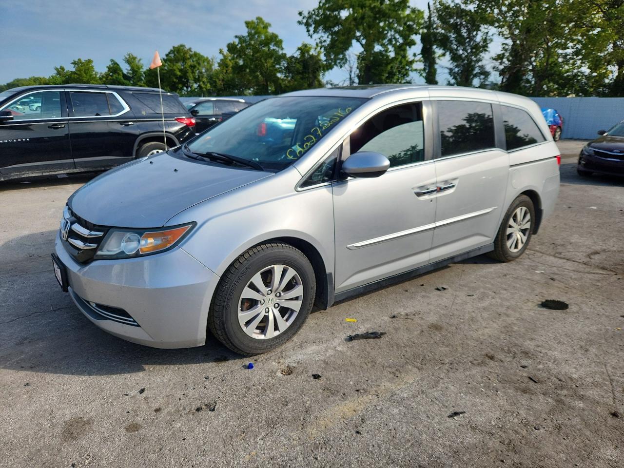 2015 HONDA ODYSSEY EXL | 5FNRL5H63FB015803 | UPCARS