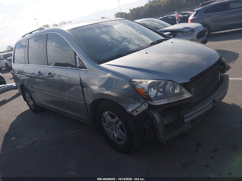 2007 HONDA ODYSSEY EX-L | 5FNRL38687B080619 | UPCARS