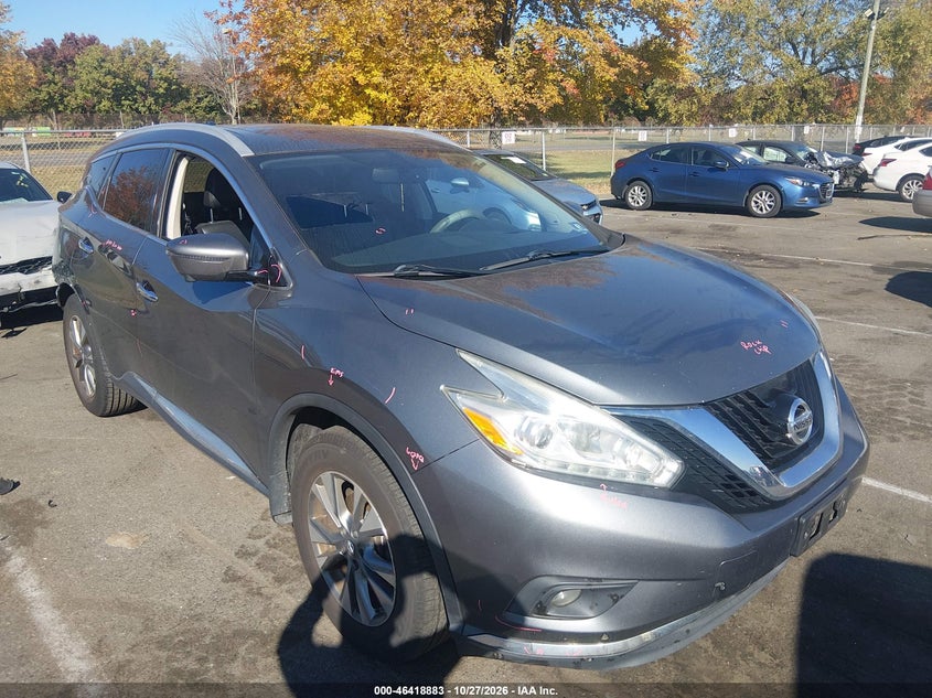 2017 NISSAN MURANO SL | 5N1AZ2MH6HN143440 | UPCARS